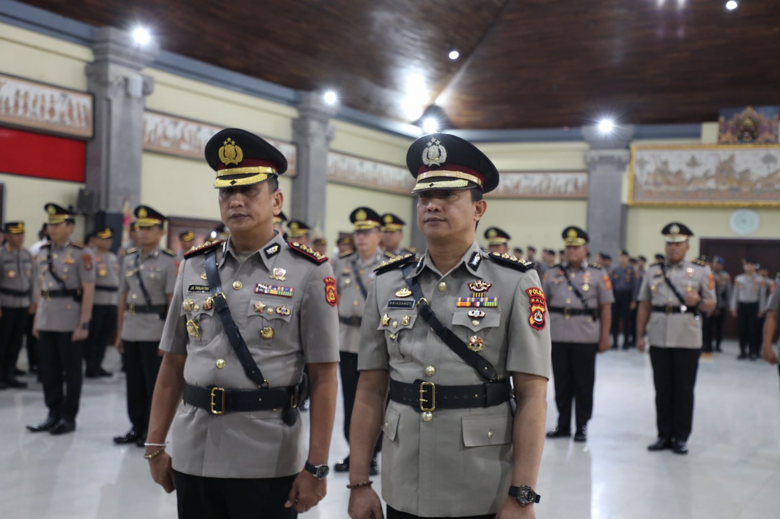 podiumnews.com-Pejabat Utama Polda Bali Dihiasi Wajah Baru