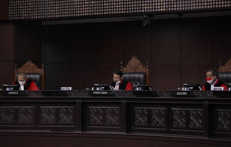 MK Tiadakan Sidang Selama Sepekan