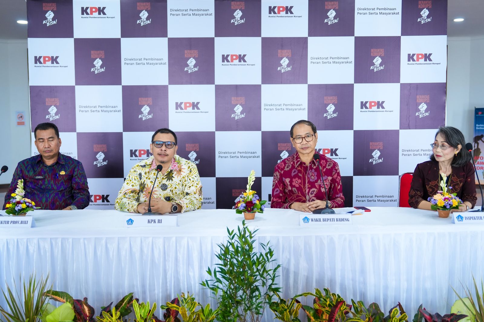 Badung Jadi Percontohan Kabupaten Antikorupsi