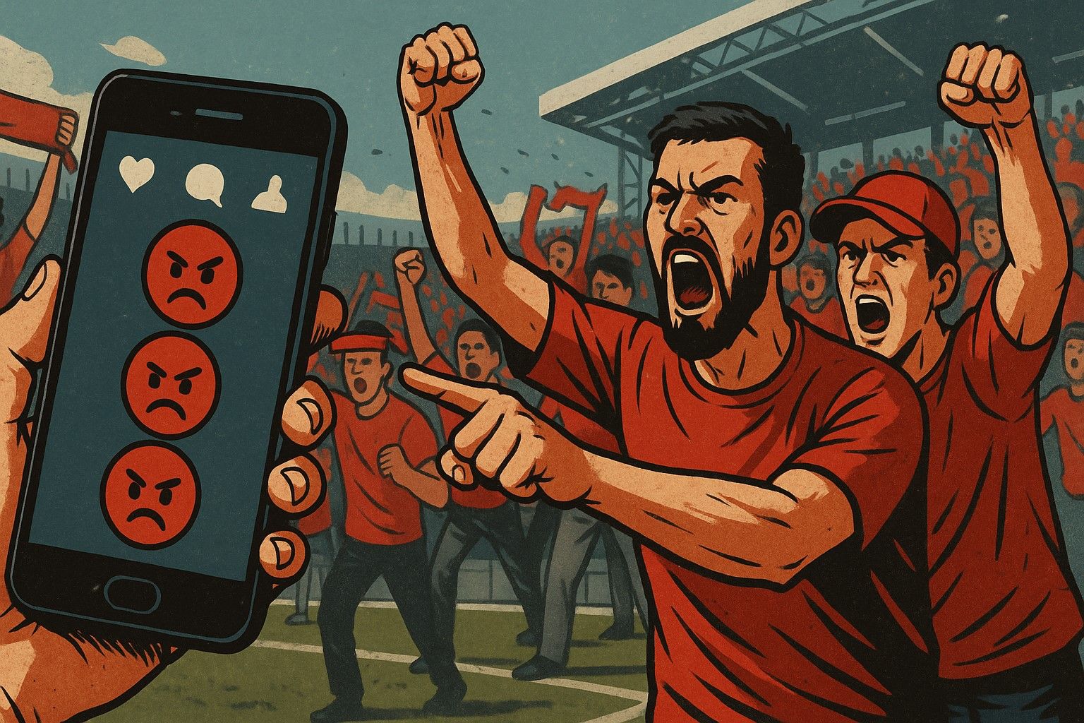 podiumnews.com-Hyper Nasionalisme Suporter Cederai Semangat Sportivitas