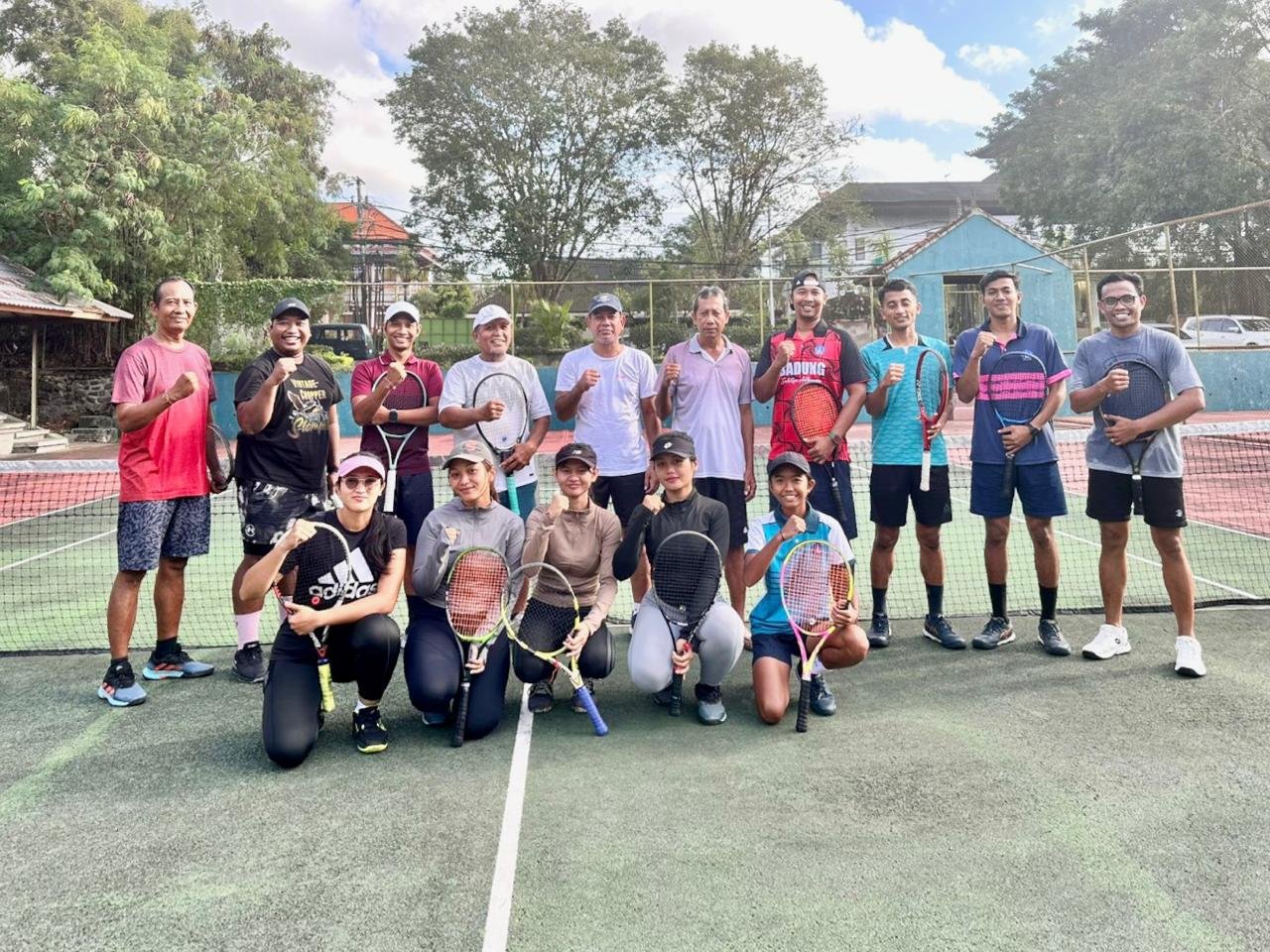 Tim Tenis Badung Targetkan Juara Umum Porprov