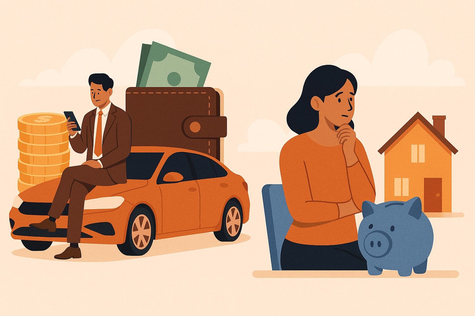 Terlihat Kaya atau Stabil Finansial Dulu Saja