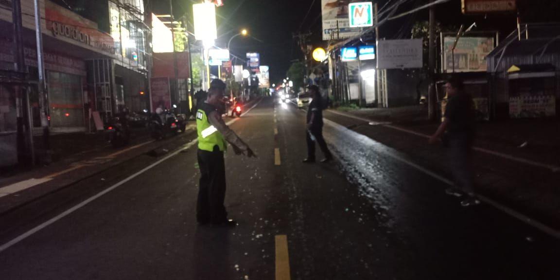 podiumnews.com-Di Jimbaran, Pemotor Tewas Ditabrak Mobil