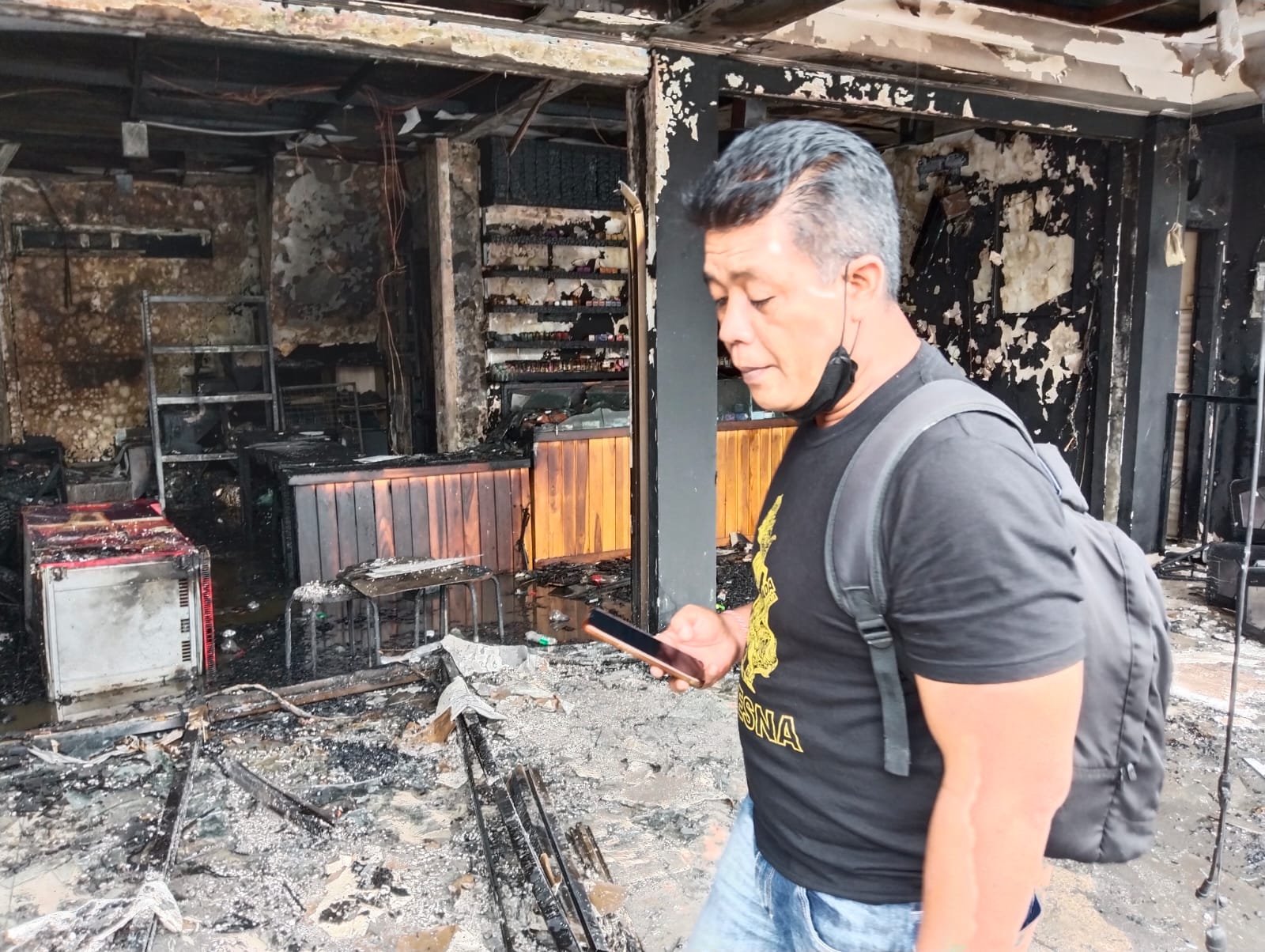  Toko Vape di Denpasar Ludes Terbakar