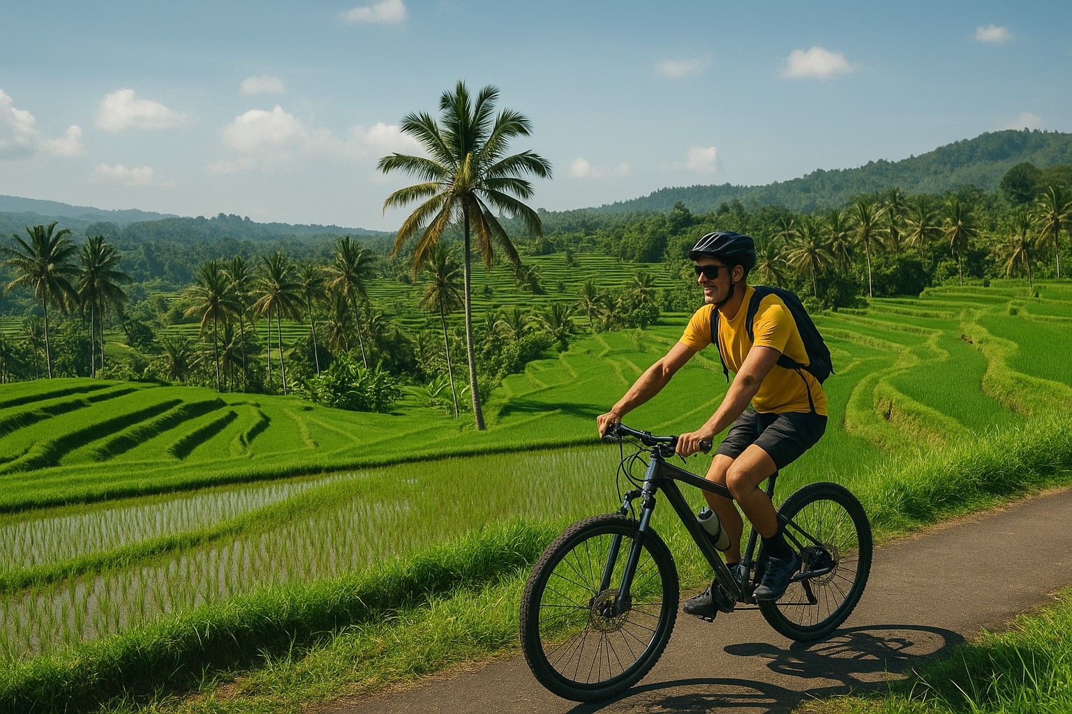 Empat Rute Touring Sepeda Bali yang Wajib Dicoba