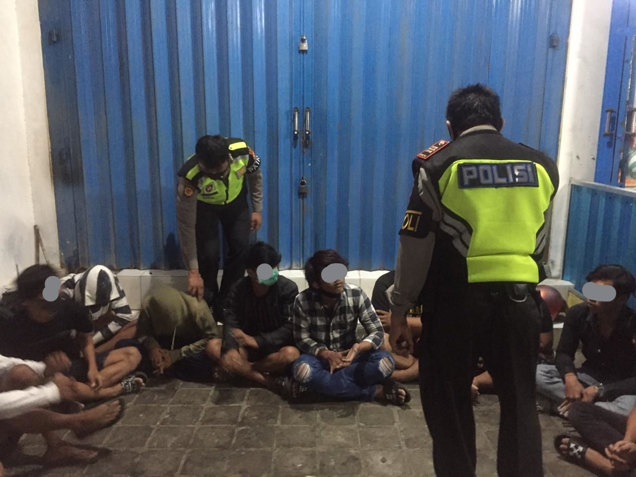 podiumnews.com-Belasan Remaja Terlibat Aksi Balap Liar di Denpasar Diberi Pembinaan