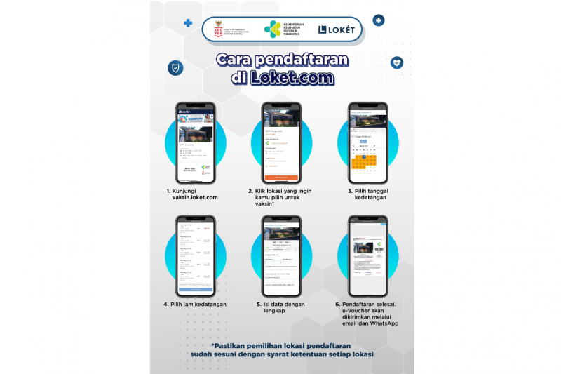 podiumnews.com-Daftar Vaksinasi Kini Bisa Sekaligus Pilih Lokasi dan Jadwal