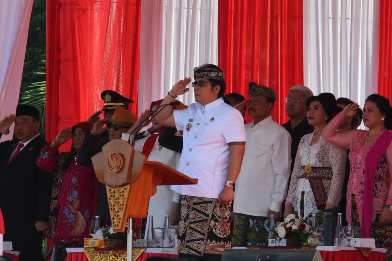 Wagub Giri Prasta Ajak Generasi Bangsa Lanjutkan Perjuangan Pahlawan
