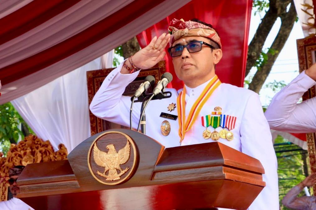 Walikota Jaya Negara Tekankan Kolaborasi di Peringatan HUT ke-80 RI