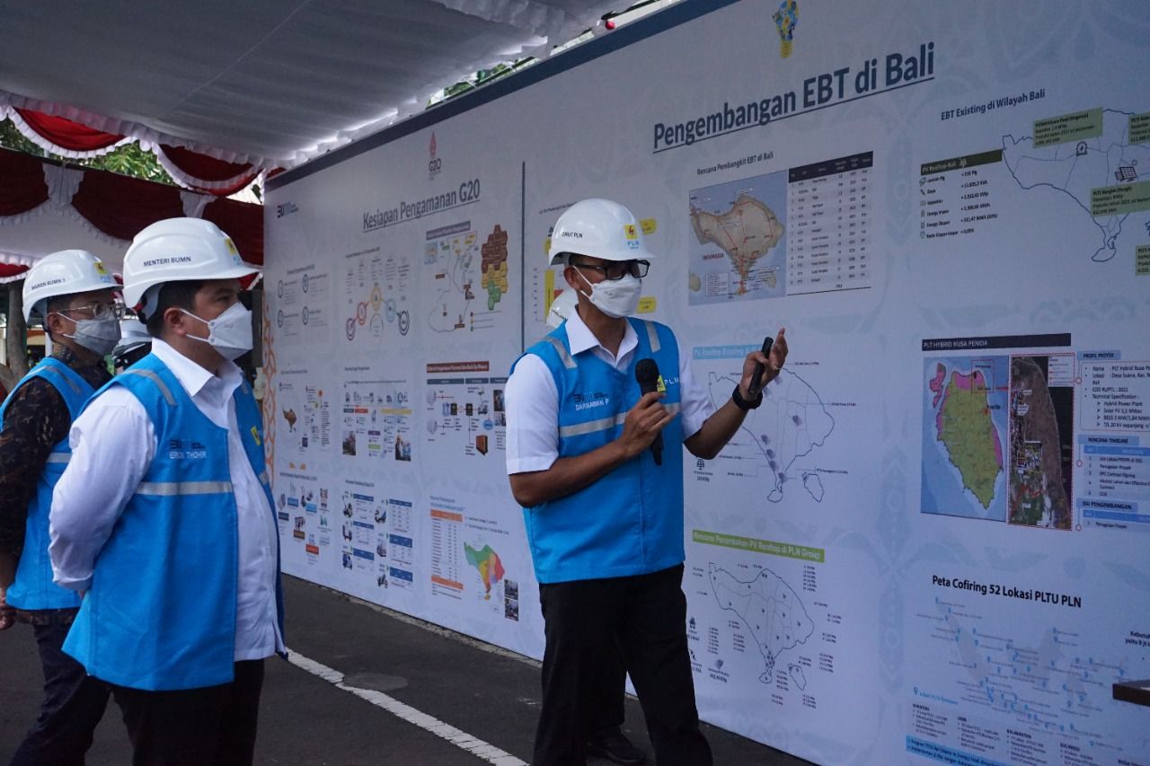 podiumnews.com-Erick Pastikan Suplai Listrik di Bali Jelang G20 