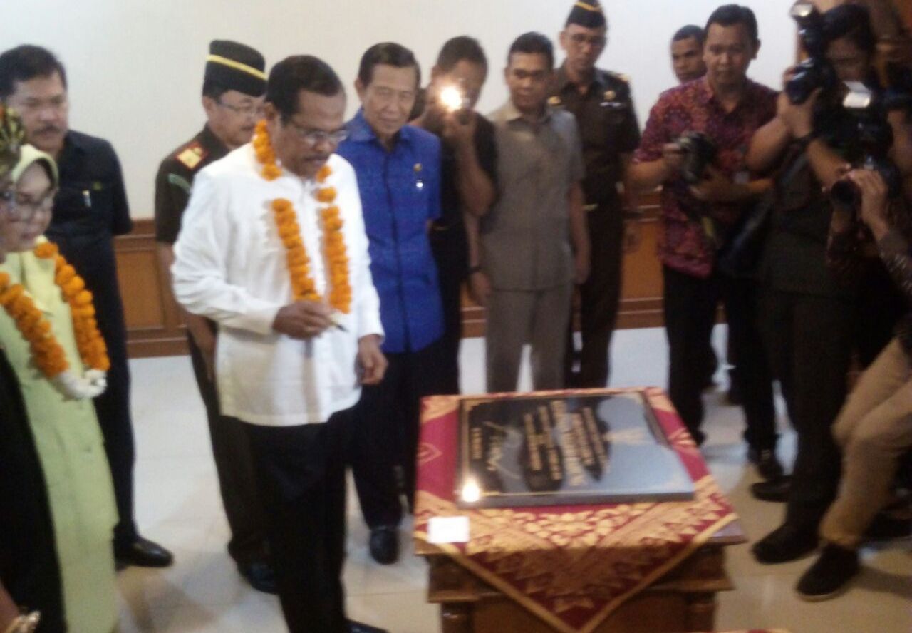 Resmikan Gedung Kejari Badung, Kajagung Memacu Kinerja Kejaksaan