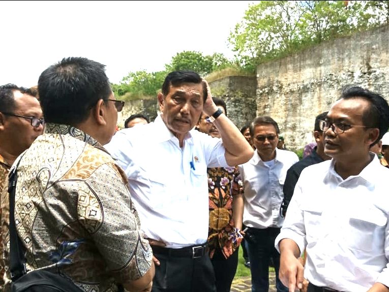 Jelang IMF, Menteri Luhut Tinjau GWK Bali