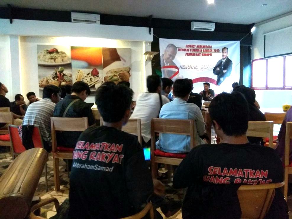 Relawan di Bali Deklarasikan Abraham Samad Capres 2019