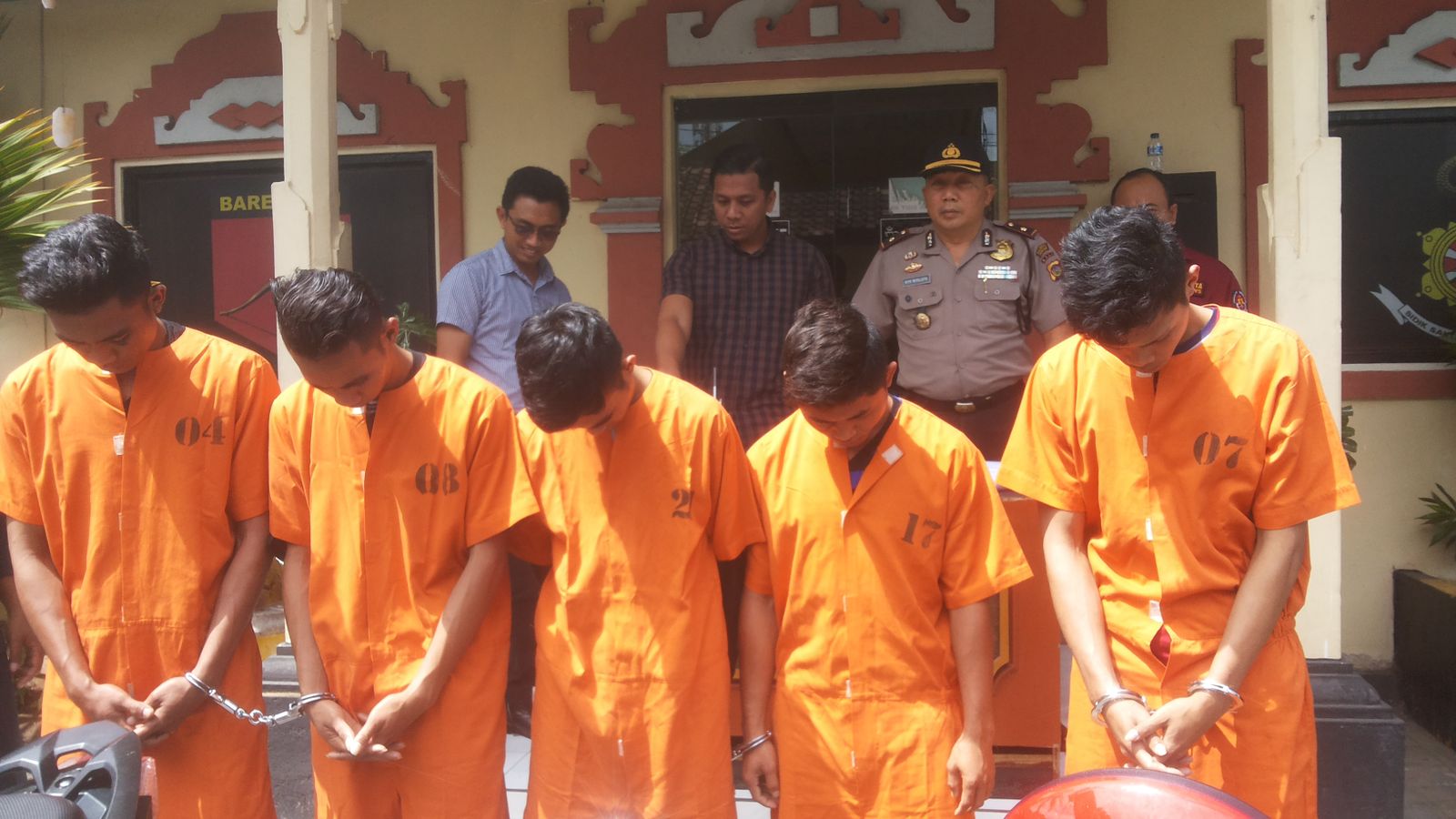 4 Maling Motor Sedang Pesta Sabu Ditangkap Polisi, 2 Tersangka Didor