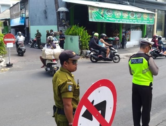 Perhatian..!! Ada Perubahan lalin di Jalan Nakula, Legian