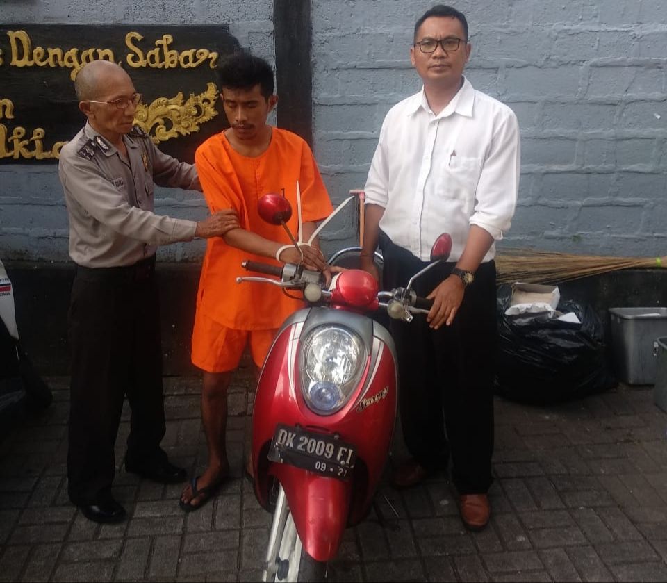 Ingin Punya Motor, Mahasiswa Asal Sumba Barat Nekat Mencuri Scoopy 