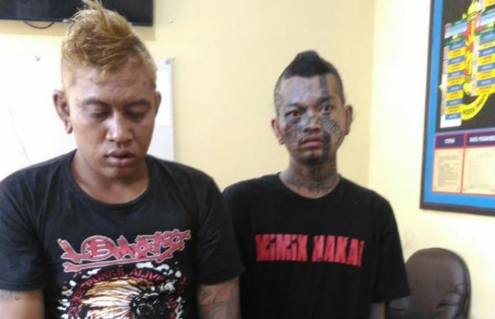 Saat Ditangkap Melawan, Dua Jambret Bertato Didor Polisi
