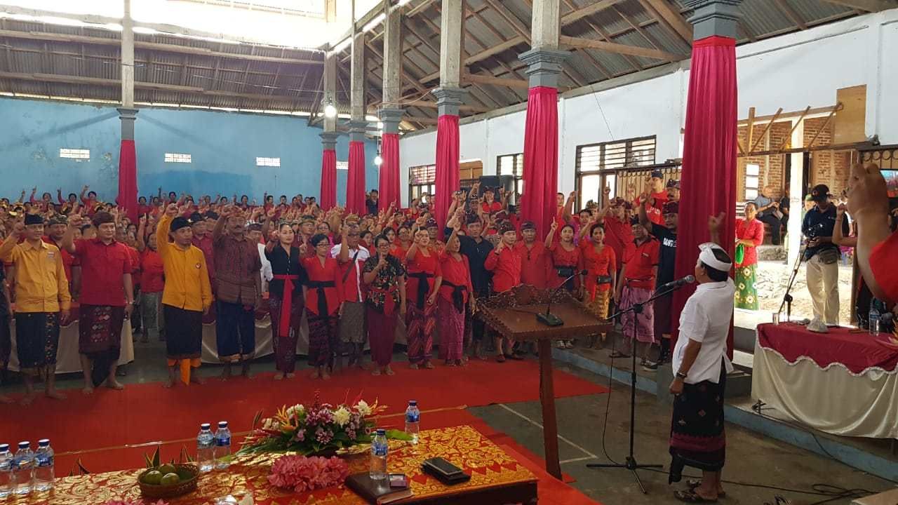 Dukung Koster-Ace, Mendoyo Dangin Tukad Target Menangkan 70 Persen