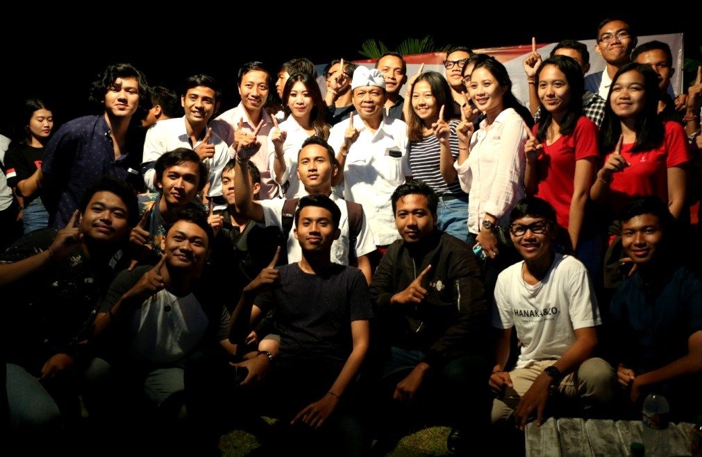 Koster-Ace Banjir Dukungan Dari Kaum Milenial Denpasar