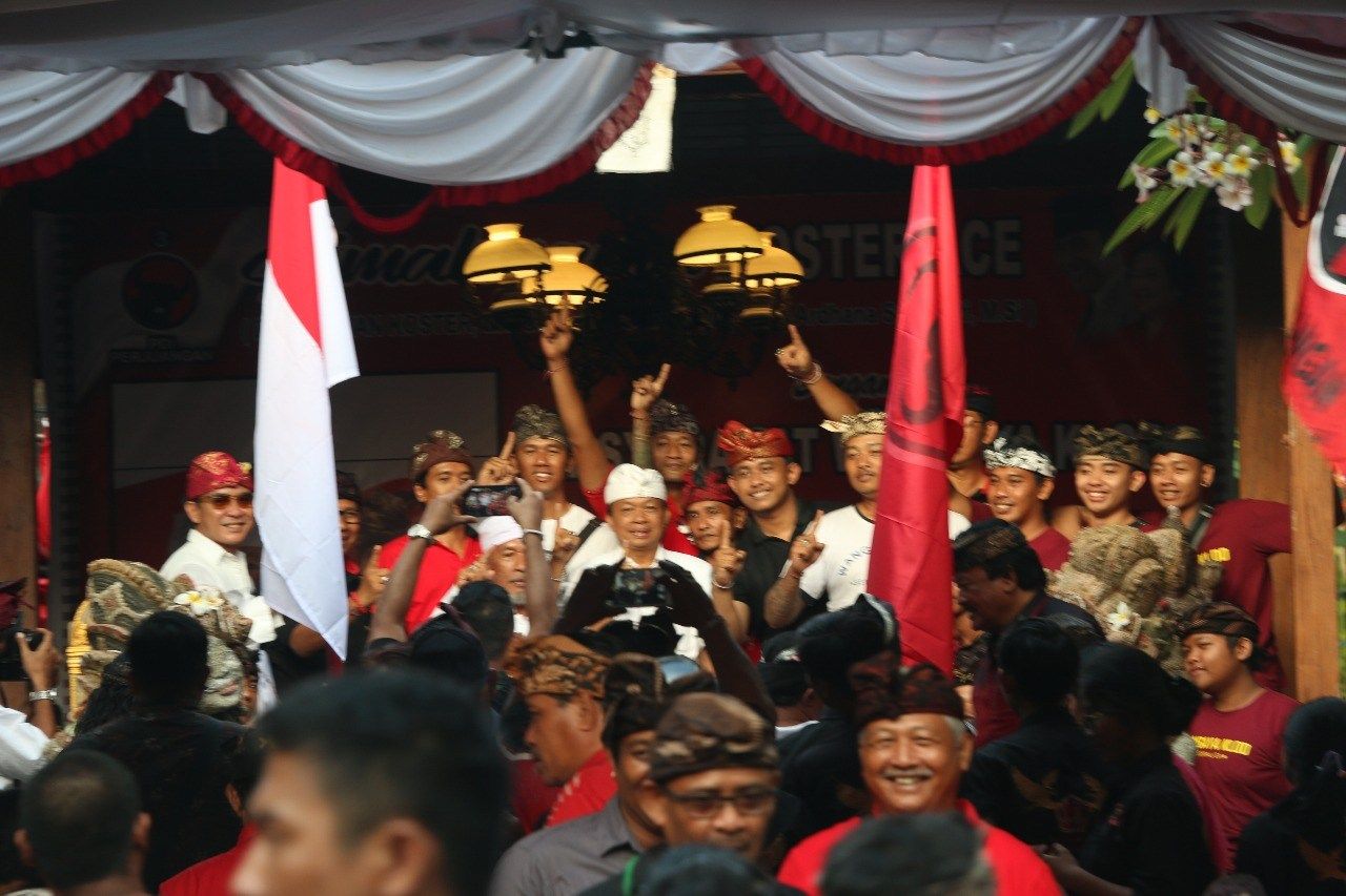 Fokus Lestarikan Budaya, Ratusan Warga Wangaya Kelod Dukung Koster-Ace