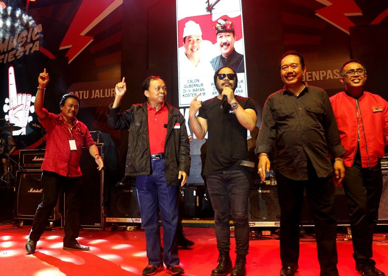 Krsiyanto "Jamrud": Ingat Coblos Nomer 1