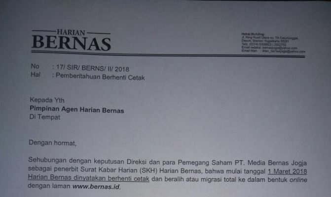 Menakar Umur Media Cetak Indonesia
