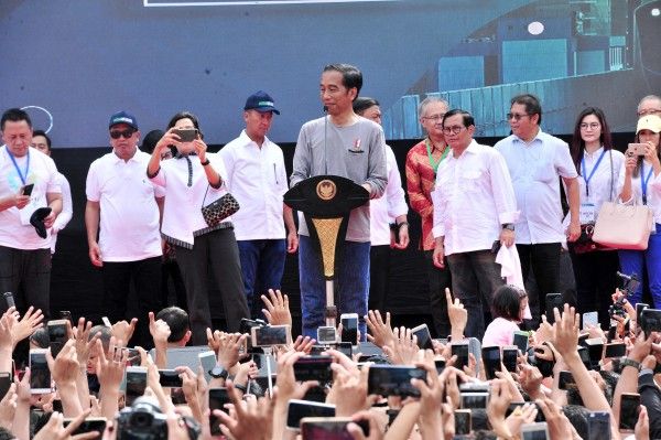 Resmikan MRT Jakarta, Presiden Minta Penumpang Jaga Kebersihan dan Disiplin