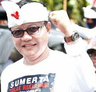 Dhamantra Satu-satunya Wakil Rakyat Bali, Penolak Reklamasi