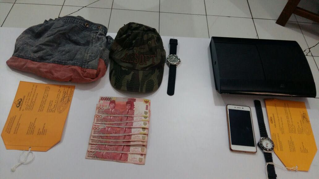 Polsek Denpasar Barat Bekuk Pelaku Spesialis Congkel Jendela