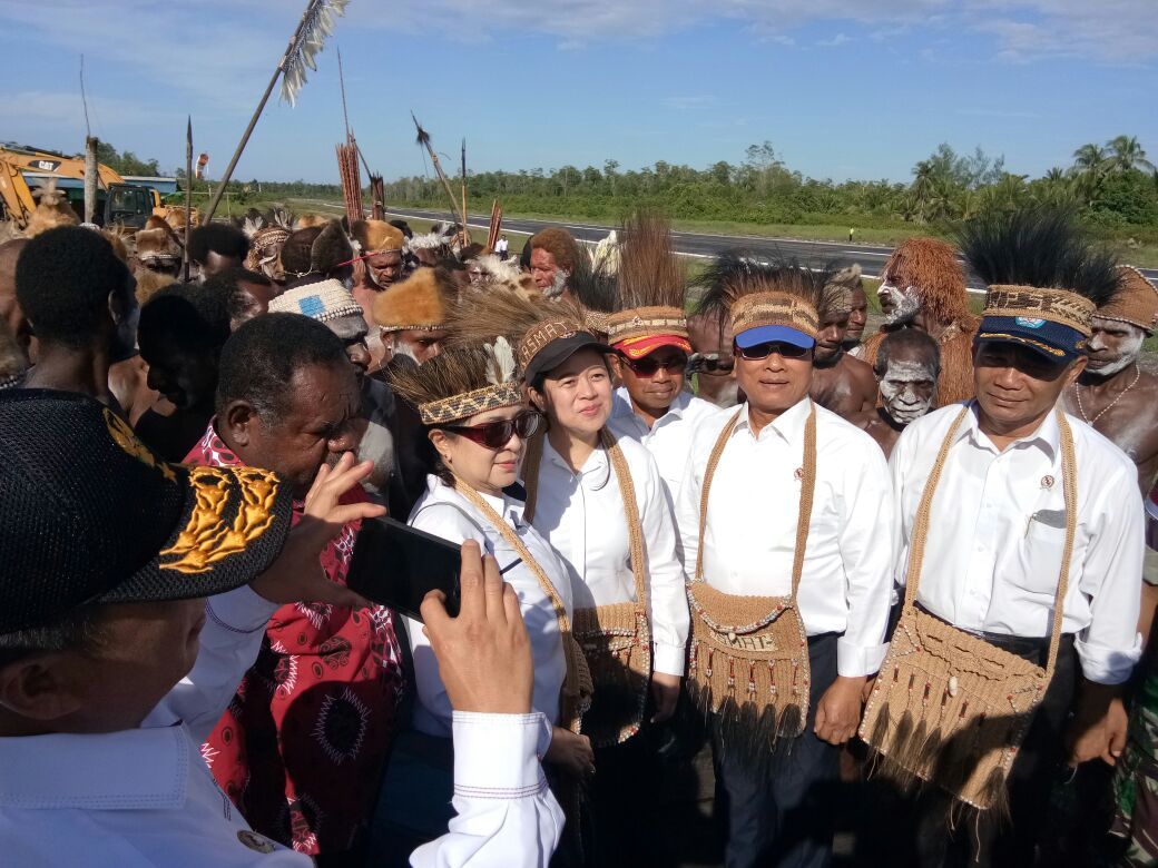 KLB Campak dan Gizi Buruk, Muldoko bersama Menteri Kunjungi Asmat