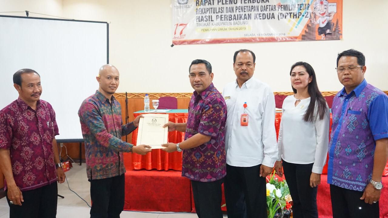 Dari Hasil Pleno DPTHP-2, KPU Badung Pastikan Ada Penambahan TPS