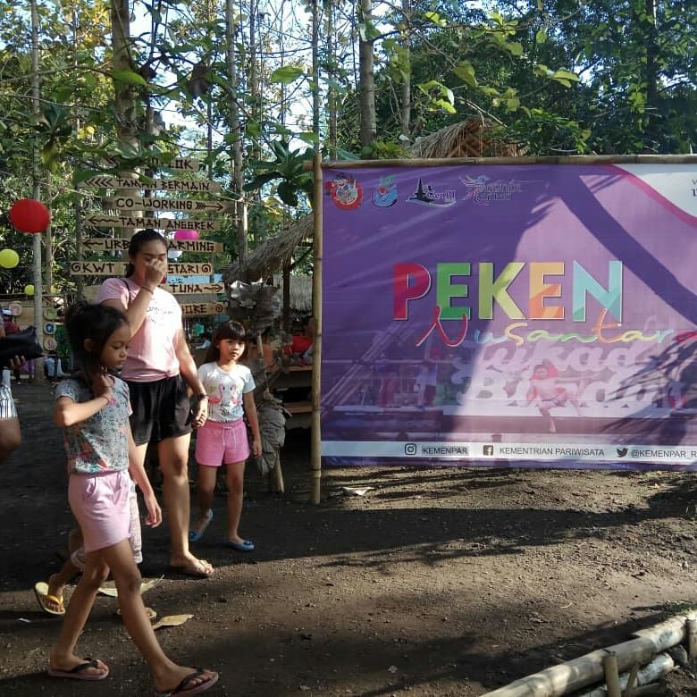 Belanja Pakai Uang Kepeng, Sensasi Bali Tempo Dulu di Peken Nusantara