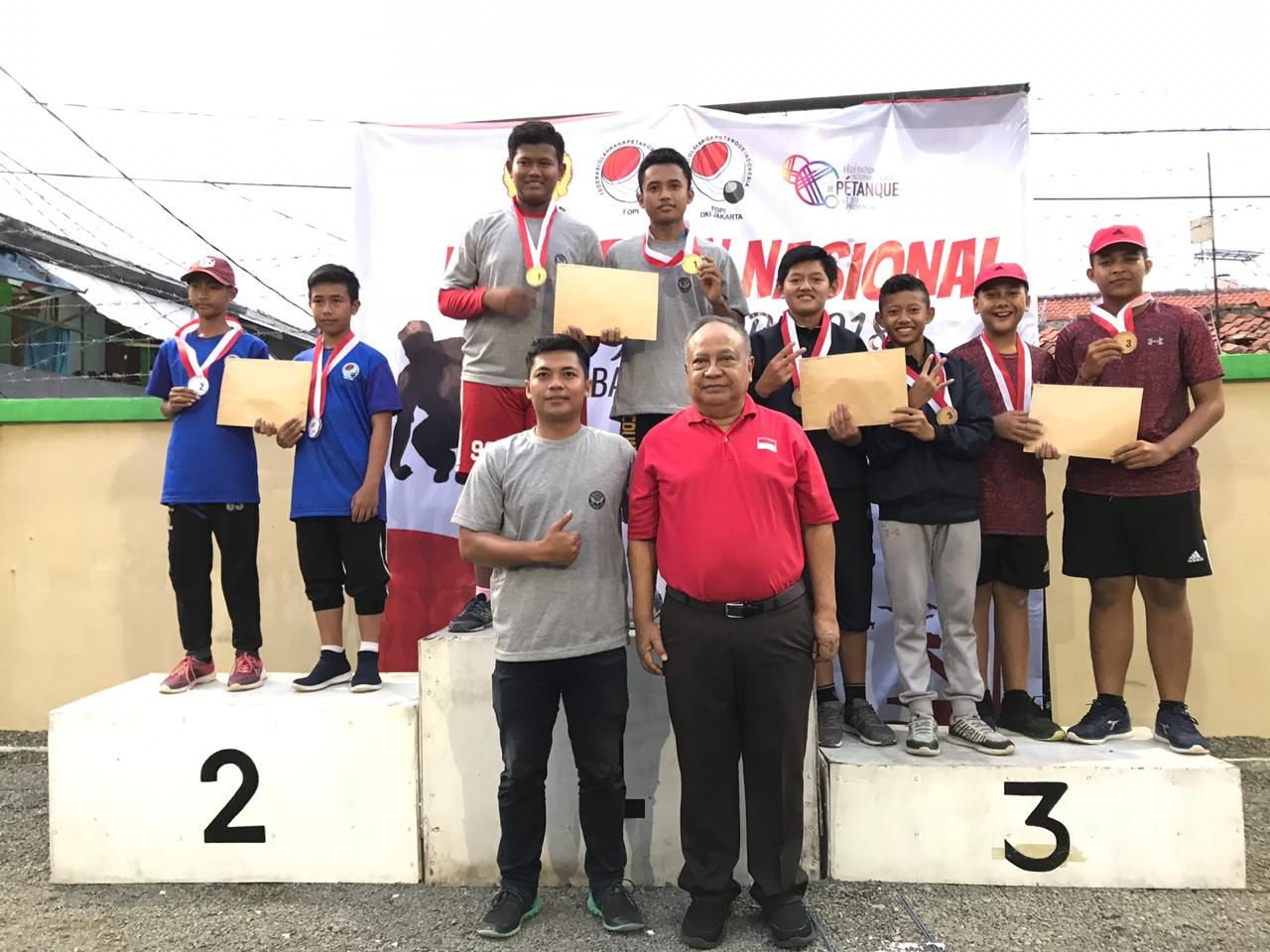 Di Luar Dugaan, Dua Atlet Petanque Bali Raih Medali di Kejurnas Junior