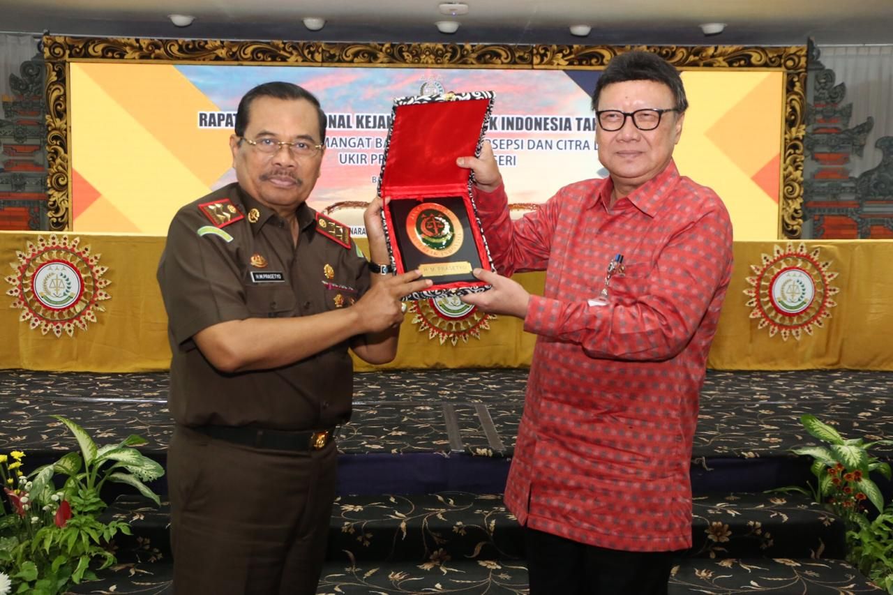 Mendagri : Peran Kejaksaan Dalam Pemilu 2019 Sangat Strategis 
