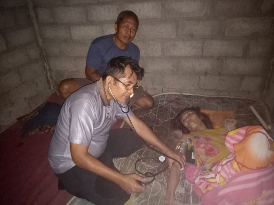 Pemprov Bali Bantu Menuh Penderita Stroke di Desa Tumbu Karangasem