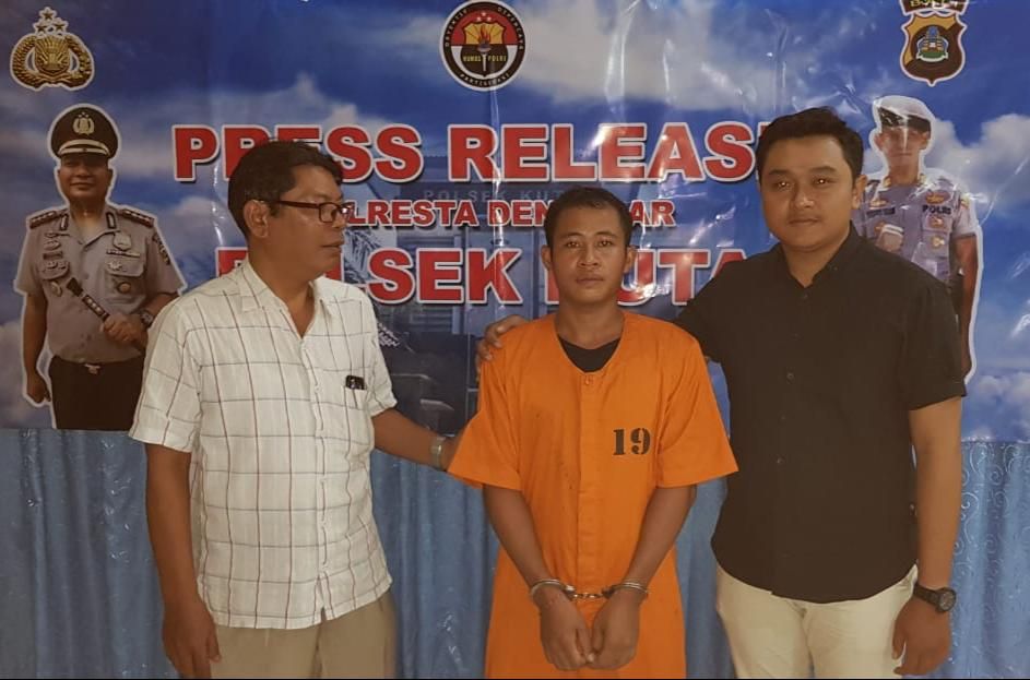 Sopir Bus Pemukul Istri Pendemo Ahok Ditangkap Reskrim Polsek Kuta