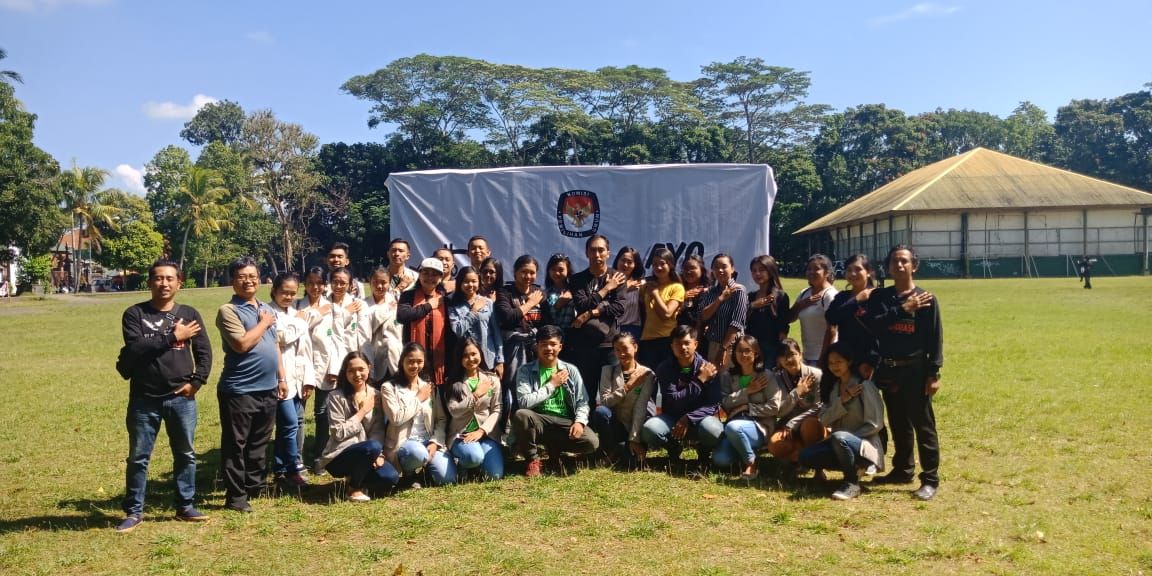Ratusan Mahasiswa Tabanan Tanda Tangani Petisi Siap Memilih 17 April 2019