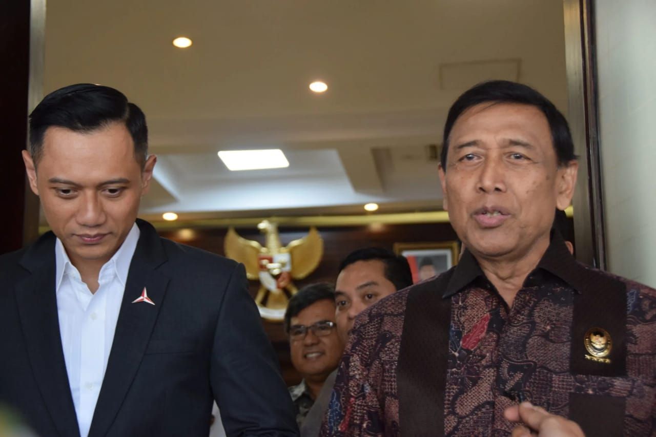 Bertemu AHY, Wiranto Sebut Bahas Kondisi Politik Nasional