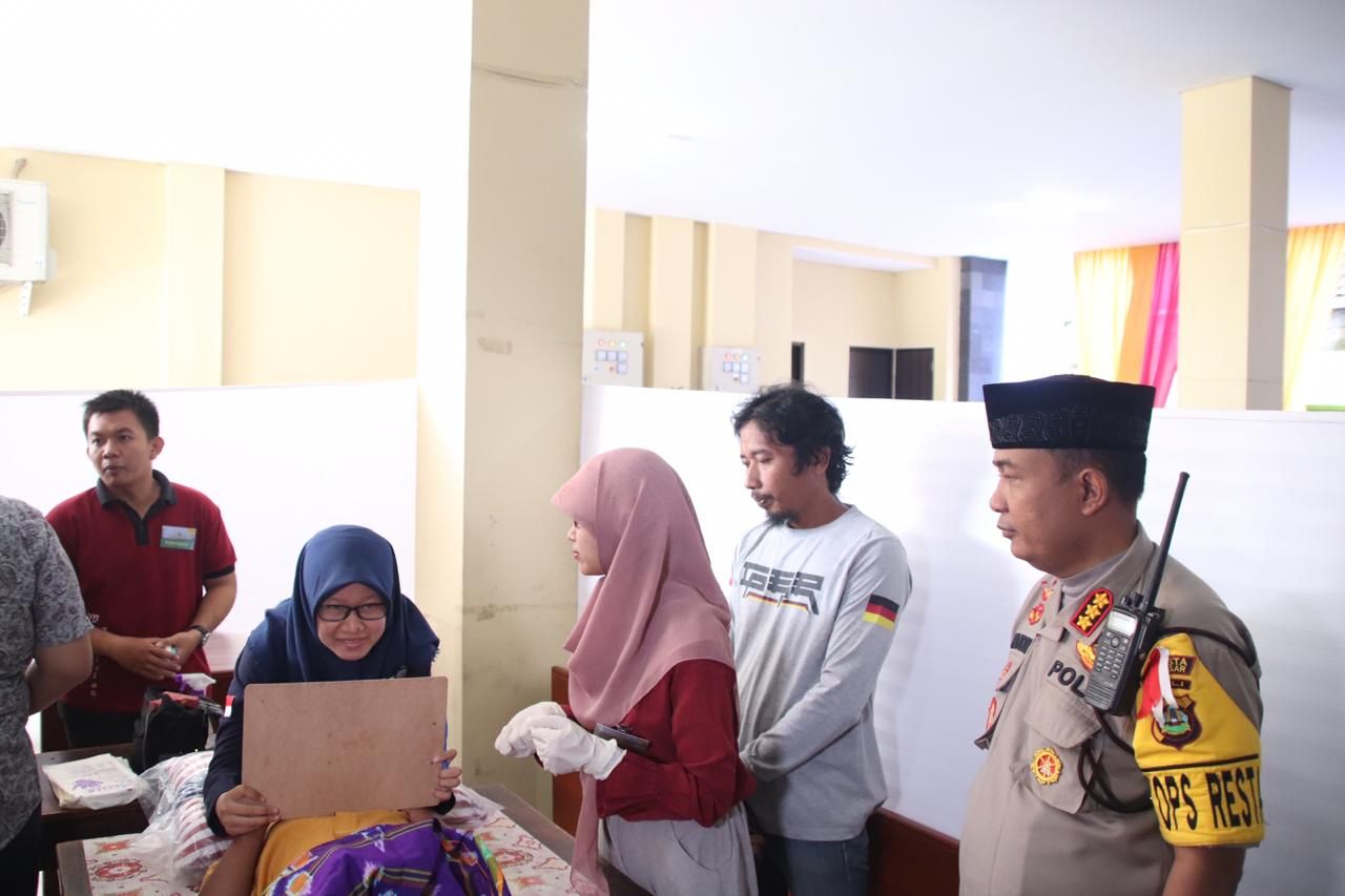 34 Anak Ikuti Khitanan Massal yang Digelar Polresta Denpasar