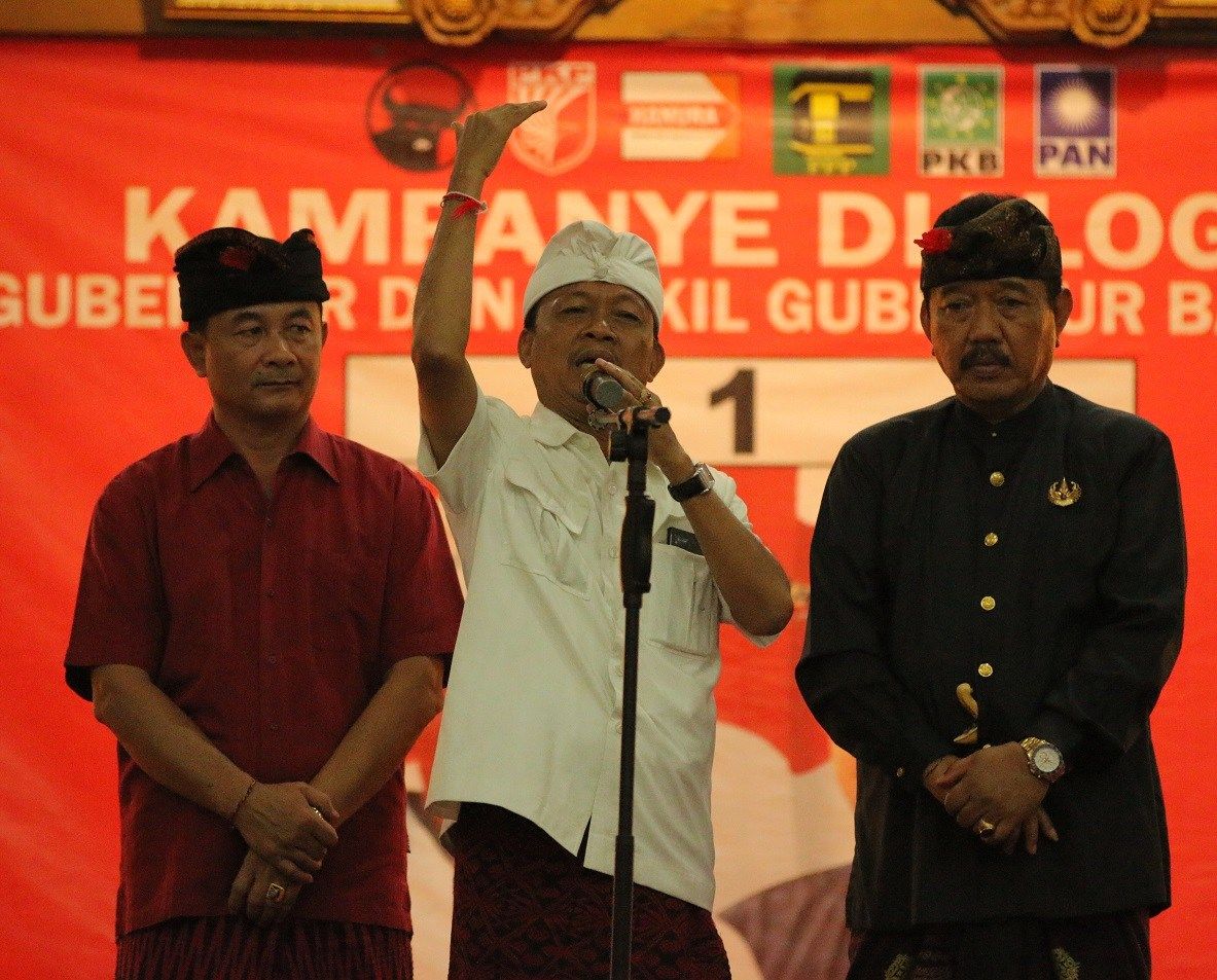 Sejumlah Komunitas di Karangasem Merapat Mendukung Koster-Ace