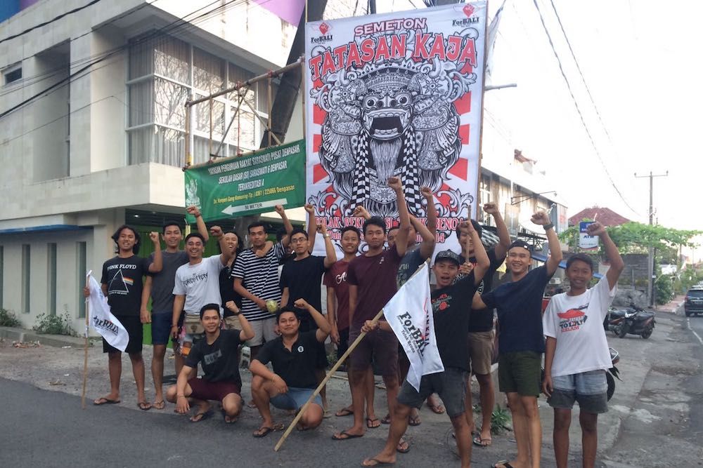 STT Panca Kumara Tolak Reklamasi Teluk Benoa