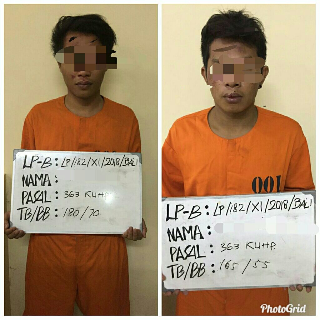 Dua Pencuri Helm Babak Belur Dihajar Massa