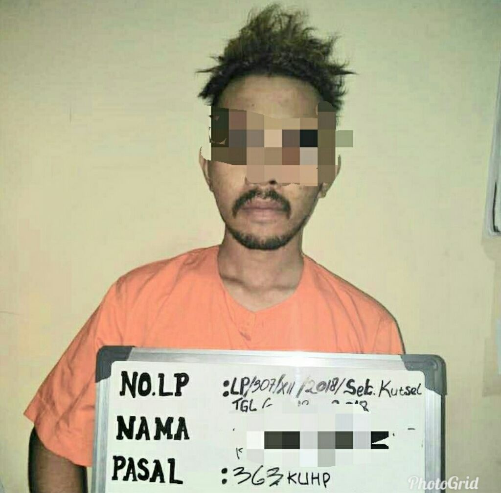 Terekam CCTV, Maling Motor di Benoa Berhasil Dibekuk Polisi