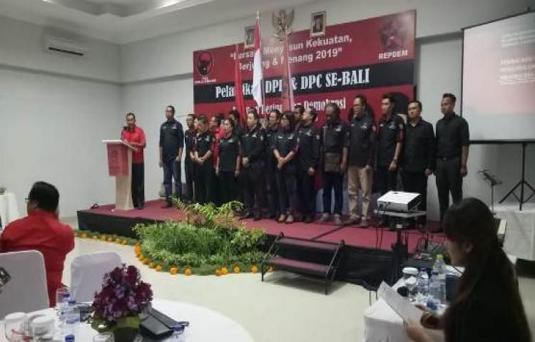 Konsolidasi, Repdem Bali Target Jokowi-Maaruf Menang 80 Persen
