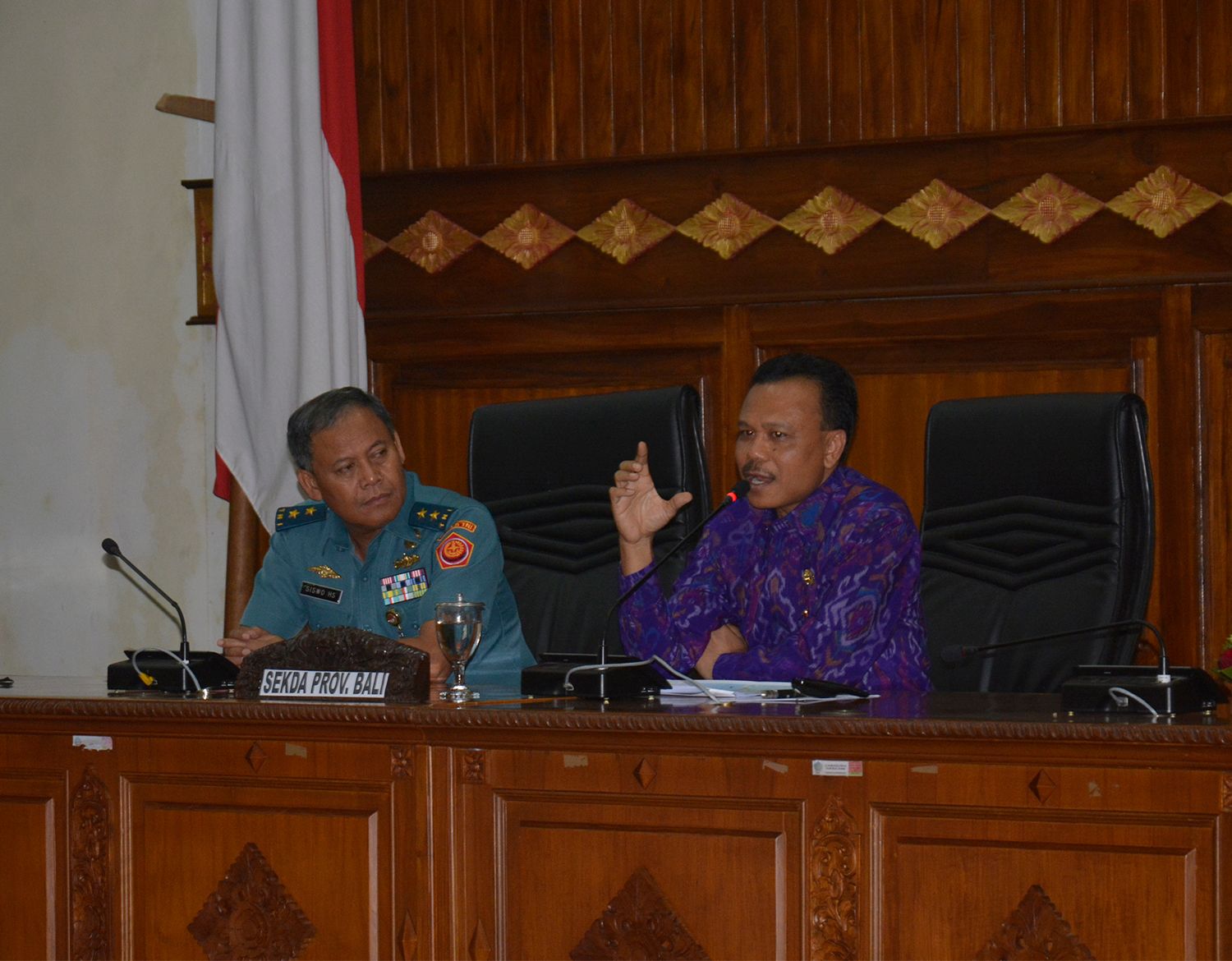 Sekda Dewa Indra Paparkan Berbagai Upaya Kesiapsiagaan Bali Hadapi Bencana