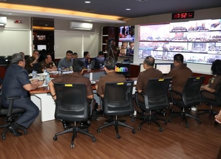 Wakil Jaksa Agung Buka Vicon dengan Asbin Kejati se-Indonesia