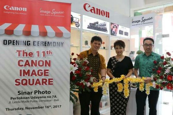 Berikan Layanan Prima, Gerai Canon Image Square Hadir di Bali