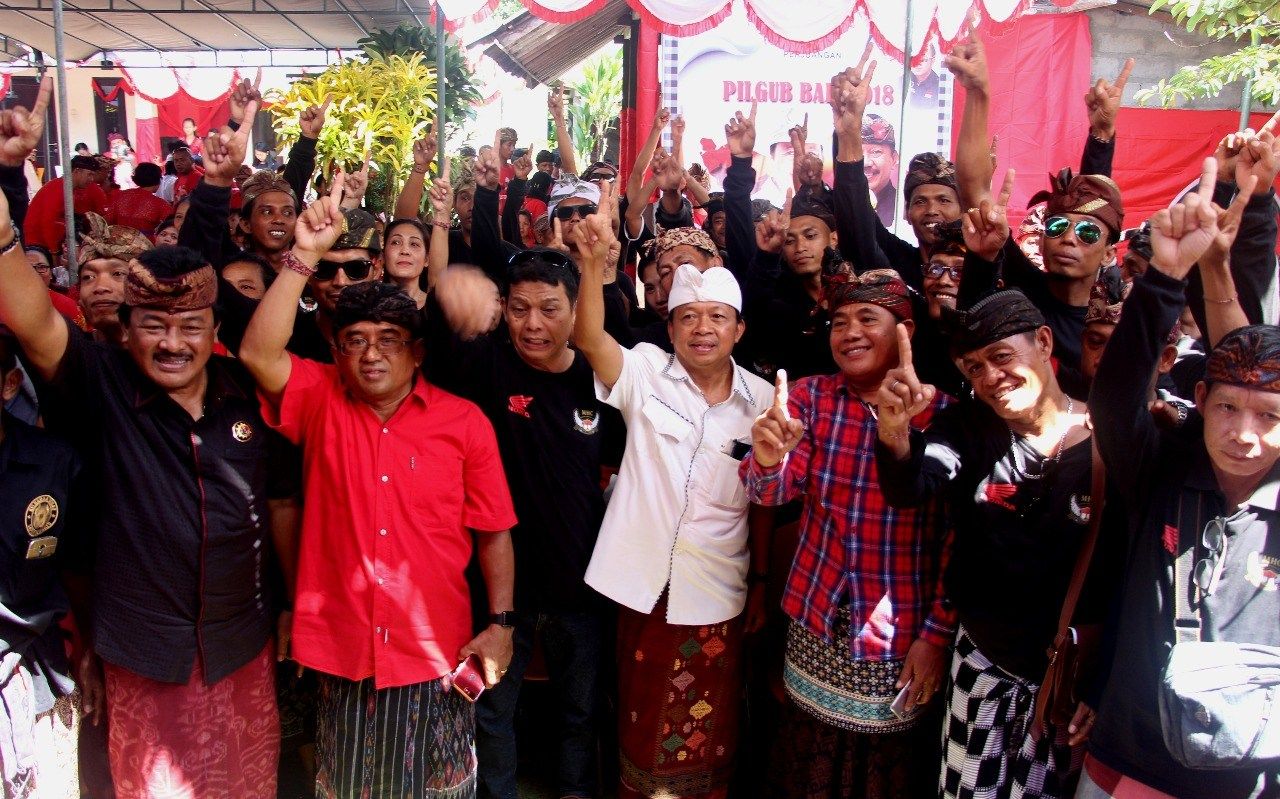 Luar Biasa! Penyandang Disabilitas Tawarkan Diri Jadi Relawan Pemenangan Koster-Ace