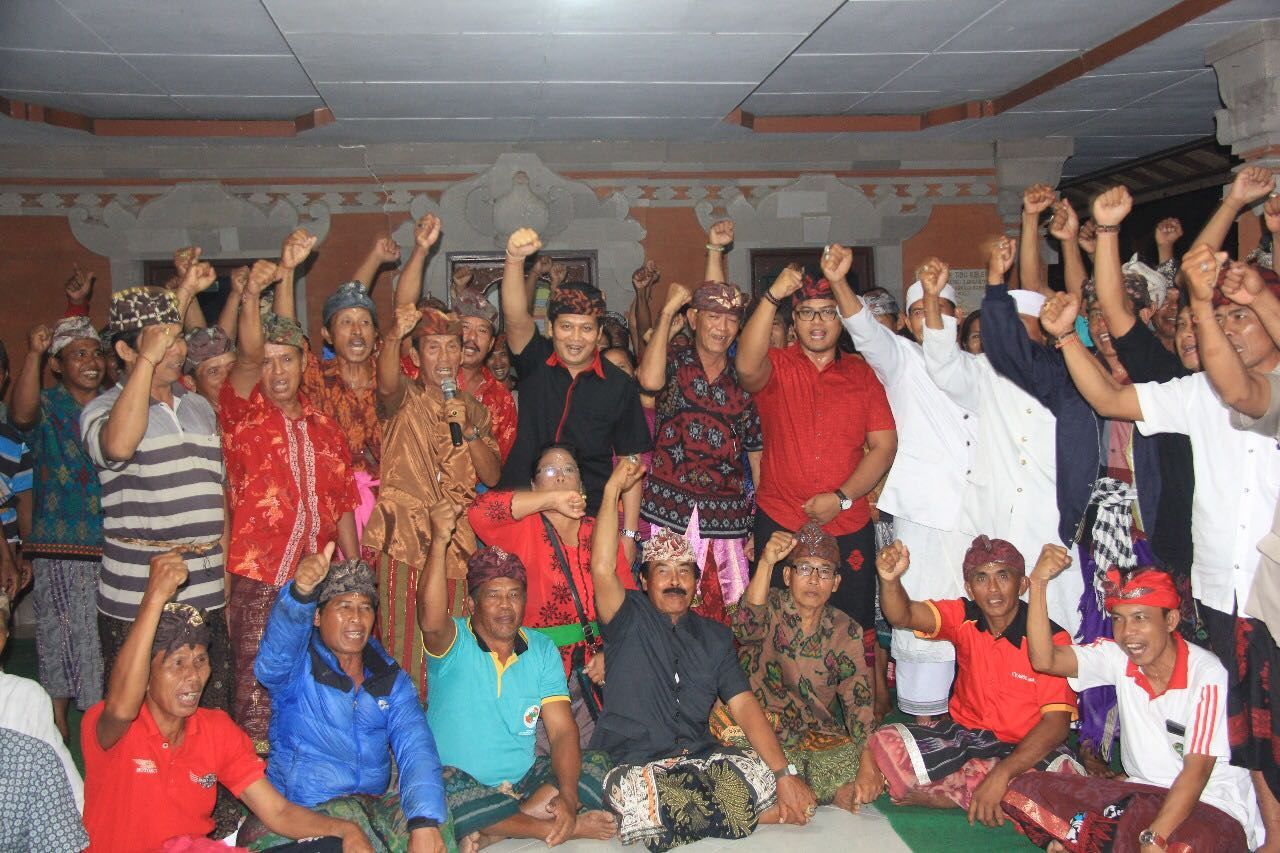 Berpihak pada Petani, Koster-Ace dapat Dukungan Subak di Jembrana