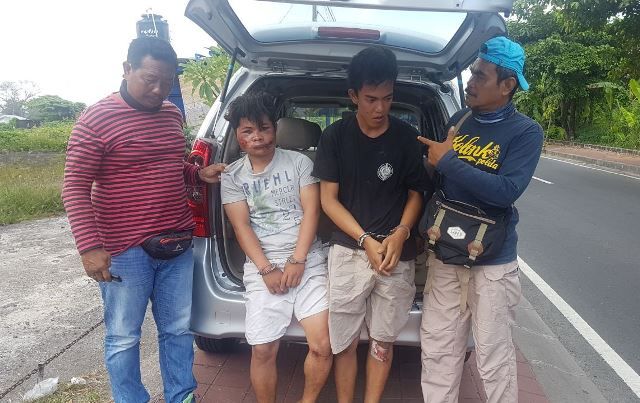 Jambret Tas Bule, Dua Pemuda Babak Belur Dihajar Warga